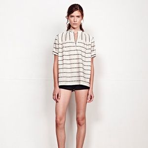 Ace + Jig Saltspring Top in Rosette